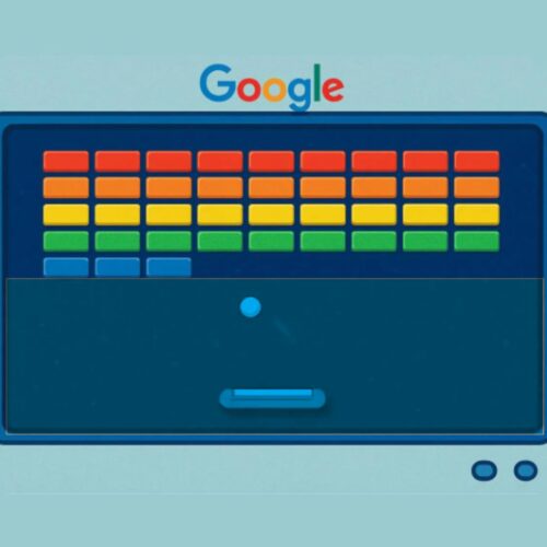 Google Block Breaker