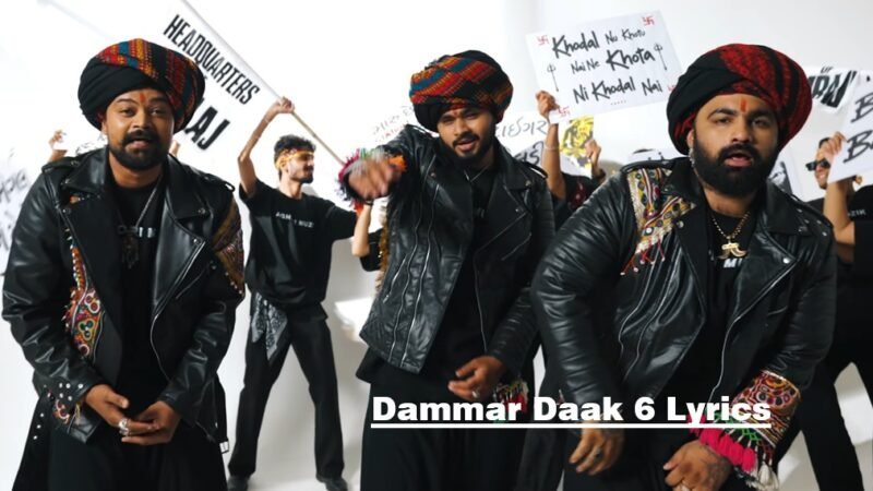 Dammar Daak 6 (Dakla) Lyrics – Aghori Muzik Ft. Jahnvi Shrimankar | Navratri Garba Song